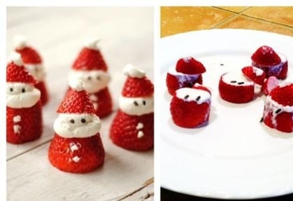 Santa Strawberries 