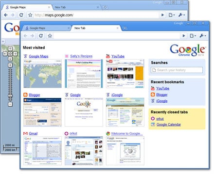 Google Chrome Web Browser