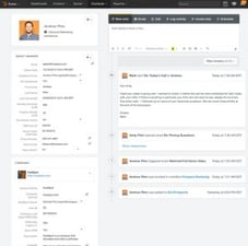 Hubspot CRM lead profile