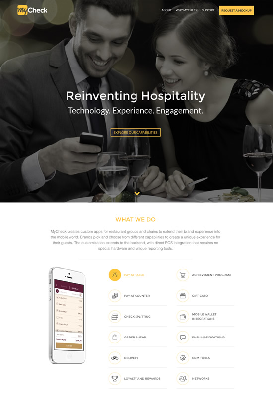 mycheck hospitality website 