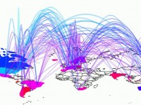 web traffic map