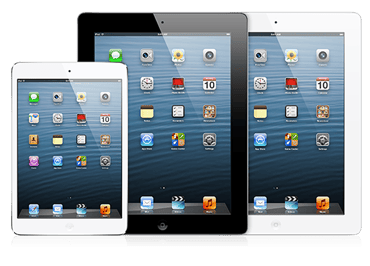 iPad tablet devices