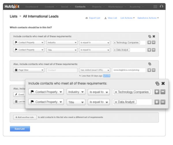 Marketing automation drip campaign - workflows