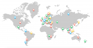 Google grants for nonprofits - eligibility map