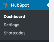 HubSpot WordPress plugin